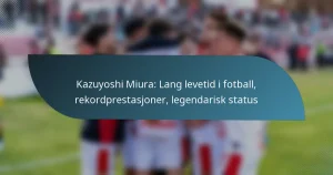 Kazuyoshi Miura: Lang levetid i fotball, rekordprestasjoner, legendarisk status